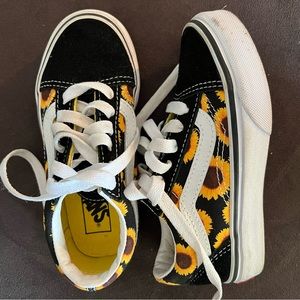 Girls Vans sneakers size 11c